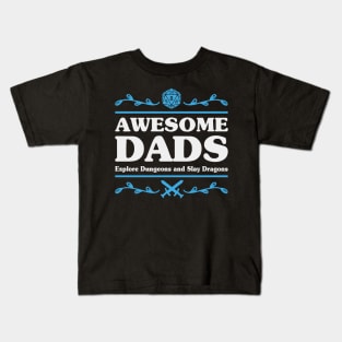 Awesome Dads D&D Kids T-Shirt